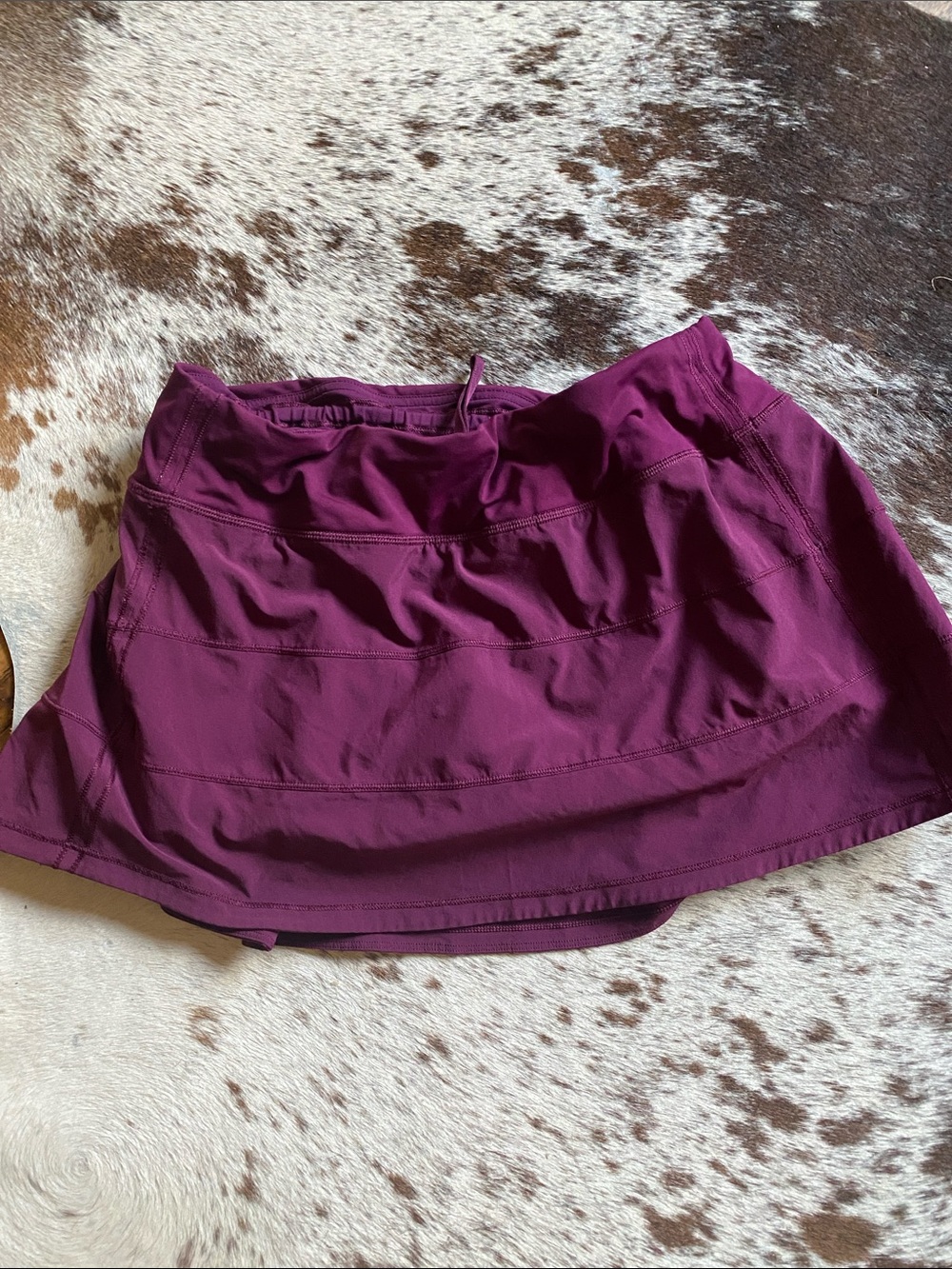Lululemon Women’s Active Skort in Deep Plum